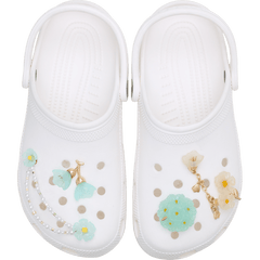 Blue Dainty Floral 5 Pack Jibbitz™ charms for Women|Men|Jibbitz™ Charms