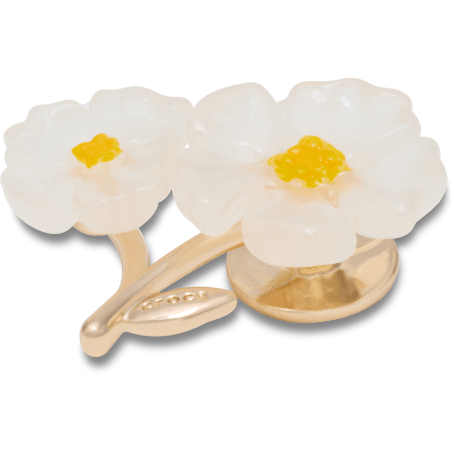 White Floral Blossom Jibbitz™ charms for Women|Men