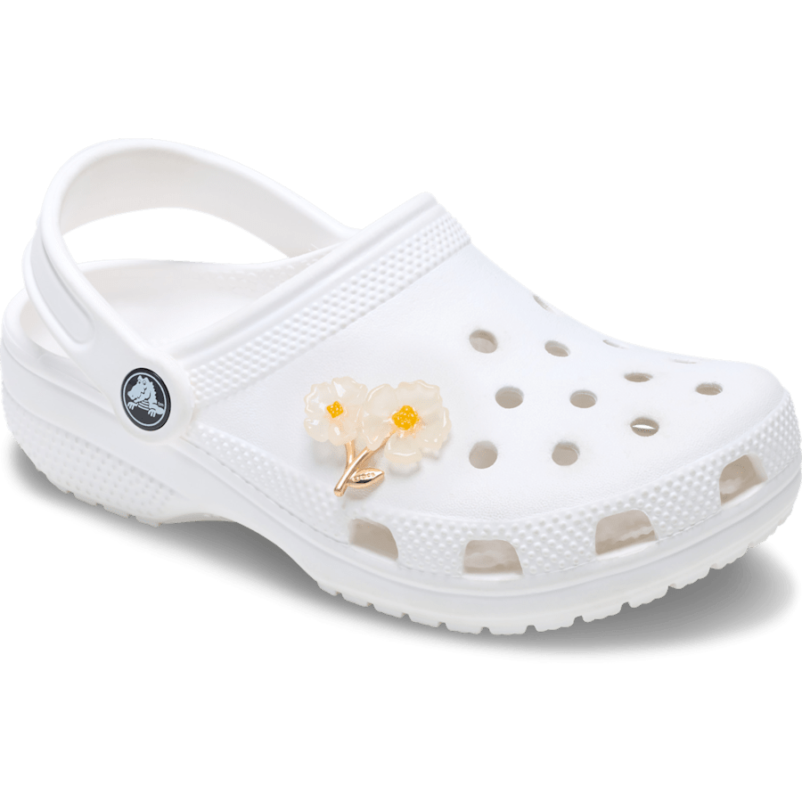 White Floral Blossom Jibbitz™ charms for Women|Men