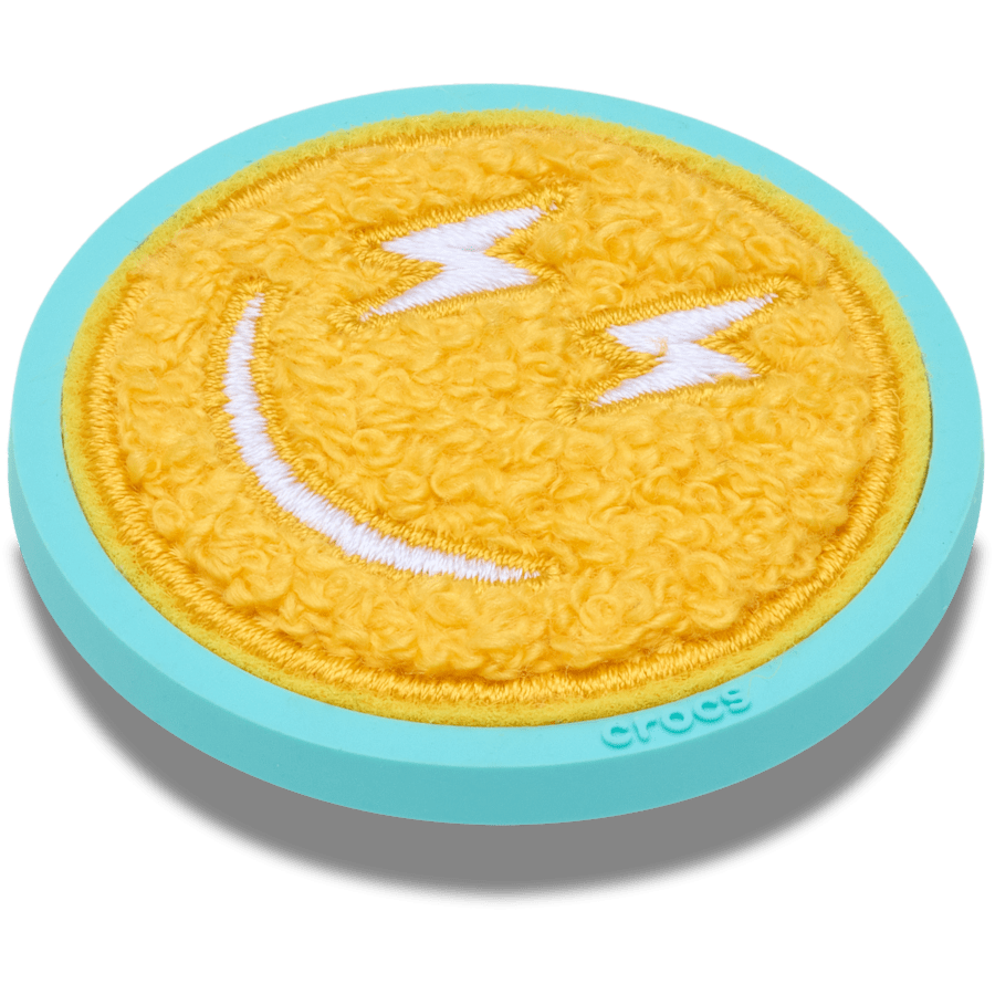 Mega Chenille Happy Face Jibbitz™ charms for Women|Men