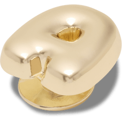 Gold Bubble Letter A Jibbitz™ charms for Women|Men|Jibbitz™ Charms