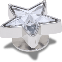 Silver Gem Sparkle Star Jibbitz™ charms for Women|Men