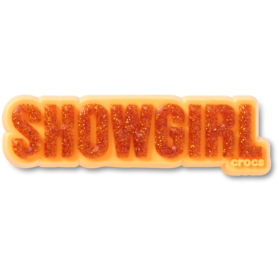 Orange Glitter Sign Jibbitz™ charms for Women|Men|Jibbitz™ Charms