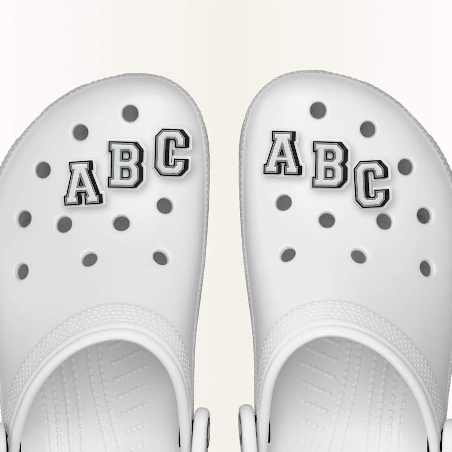Letter A-Z Jibbitz Shoe Charm for Women|Men|Jibbitz™ Charms