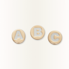 Gold Letter A-Z Jibbitz Shoe Charm for Women|Men|Jibbitz™ Charms