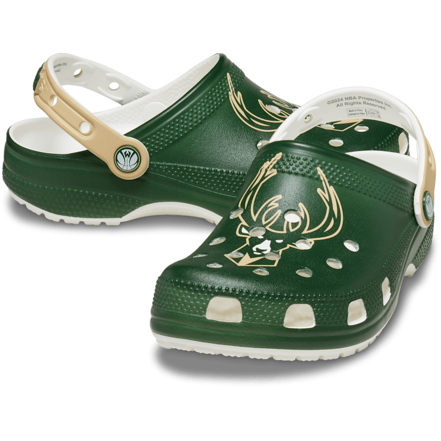 NBA Milwaukee Bucks Classic Clog for Women|Men