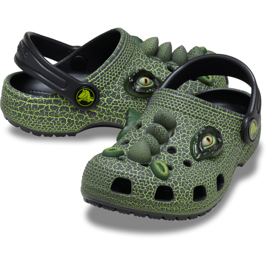 Toddler Classic IAM Scary Dino Clog for Kids