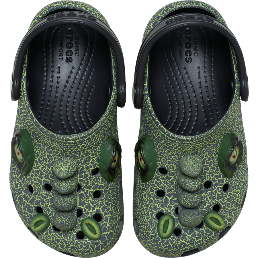 Toddler Classic IAM Scary Dino Clog for Kids