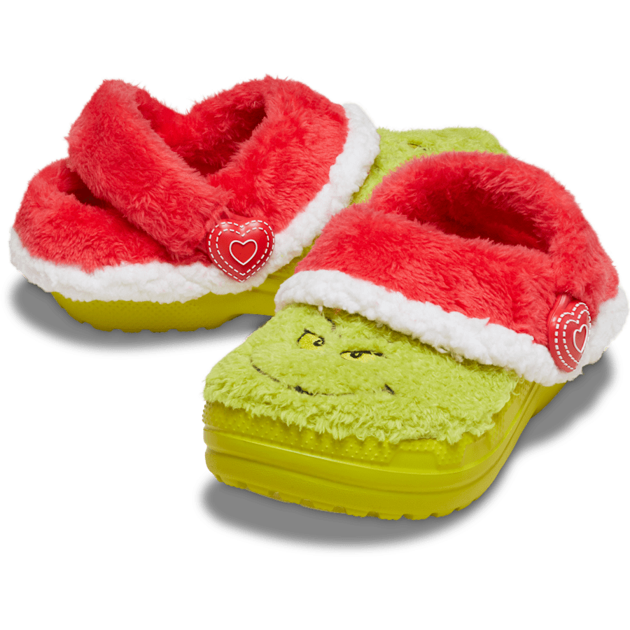 Kid's The Grinch Classic Lined Clog- Crocs for Kids