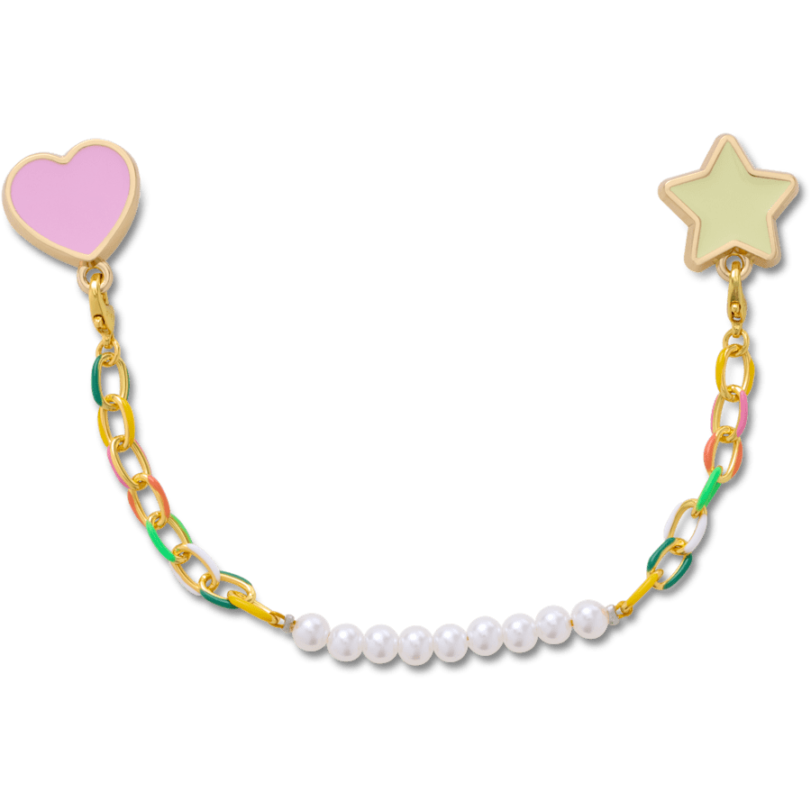 Pearl and Rainbow Bag Chain for Women|Kids
