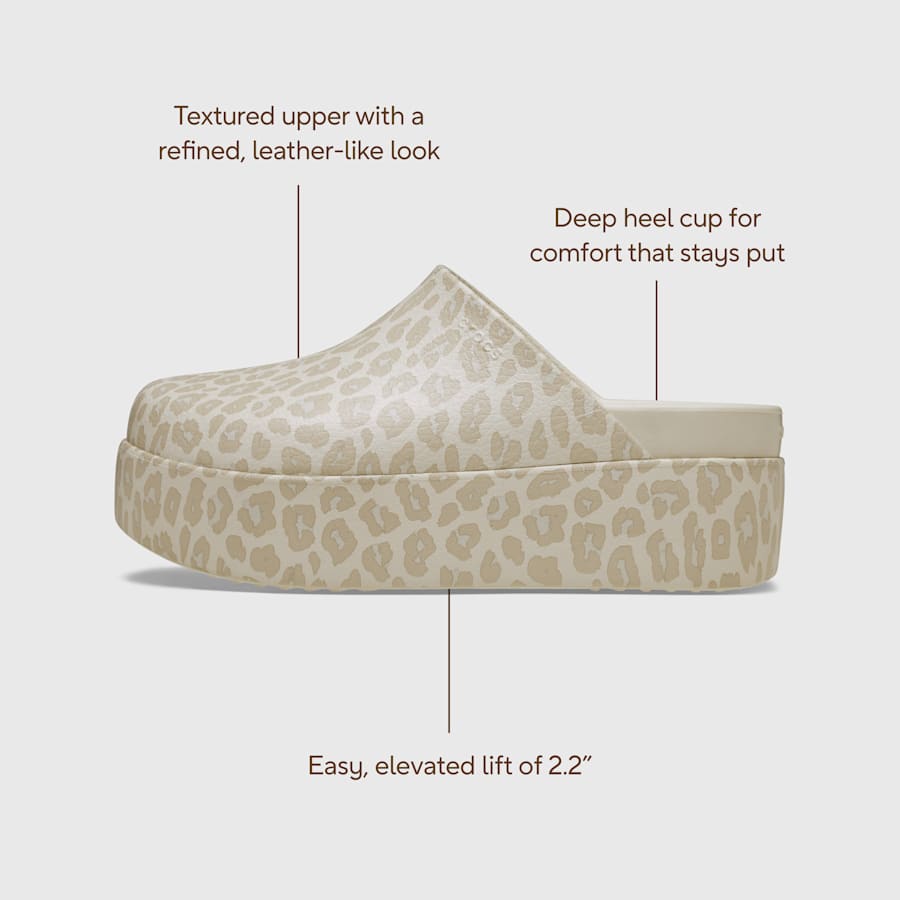 Dylan Platform Animal Clog for Women