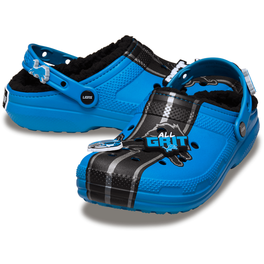 NFL Detroit Lions Classic Lined Clog for Women|Men