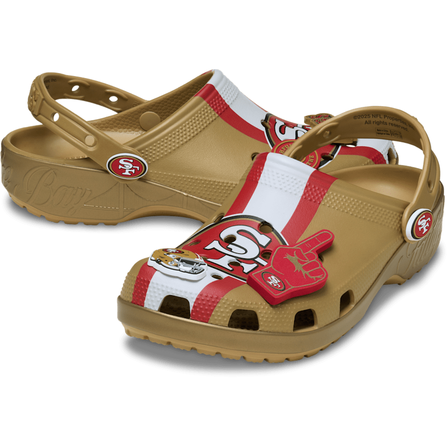 NFL San Francisco 49ers Classic Clog for Women|Men