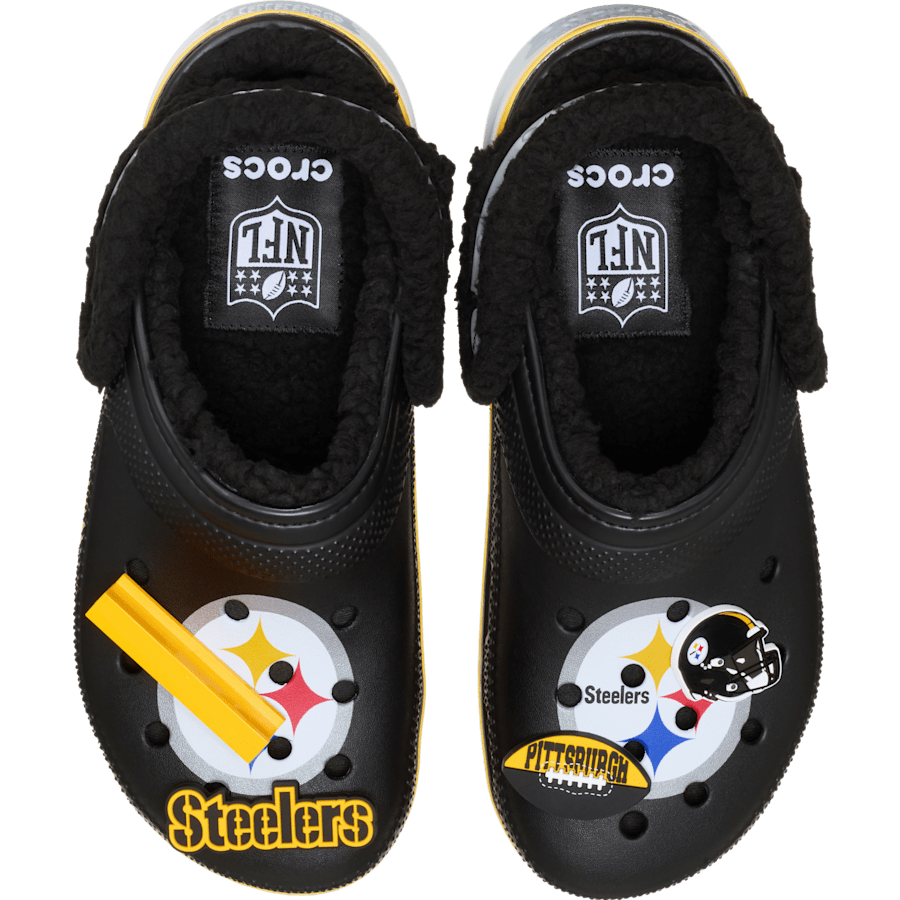 NFL Pittsburgh Steelers Classic Lined Clog for Women|Men