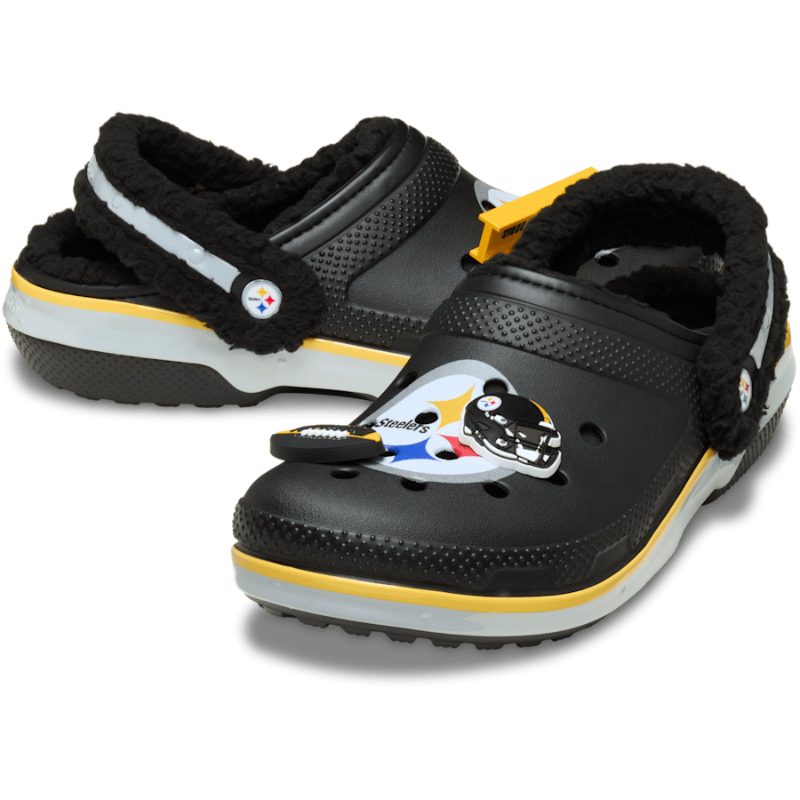 NFL Pittsburgh Steelers Classic Lined Clog for Women|Men