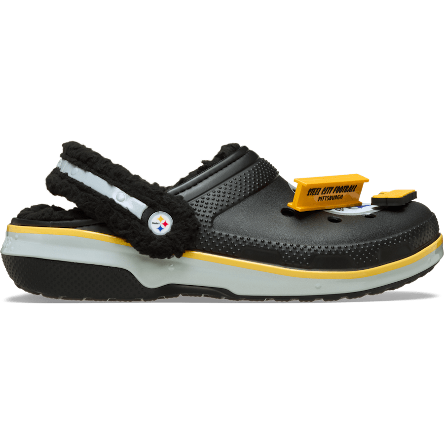 NFL Pittsburgh Steelers Classic Lined Clog for Women|Men
