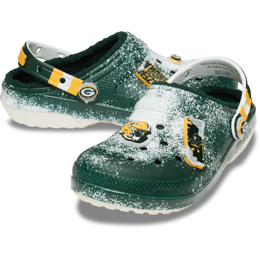 NFL Green Bay Packers Classic Lined Clog for Women|Men