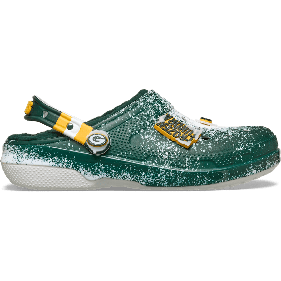 NFL Green Bay Packers Classic Lined Clog for Women|Men