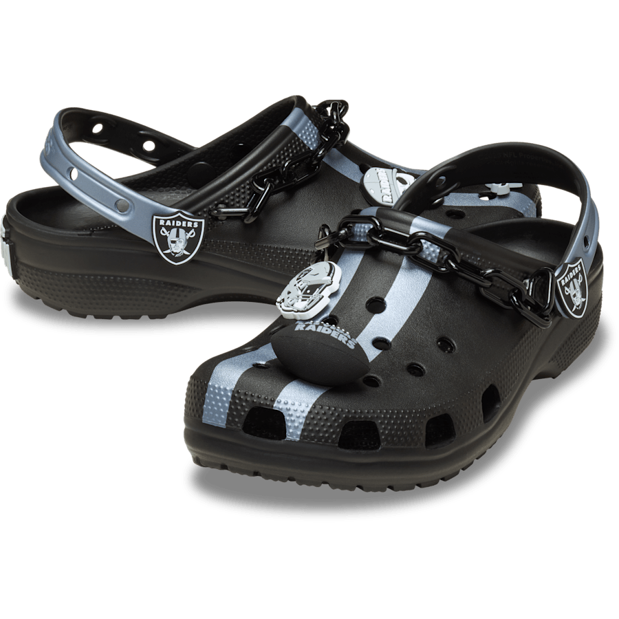 NFL Las Vegas Raiders Classic Clog for Women|Men