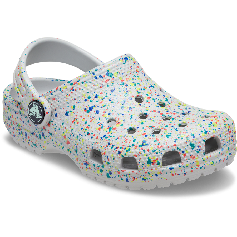 Kids' Classic Glow Paint Splatter Clog for Kids