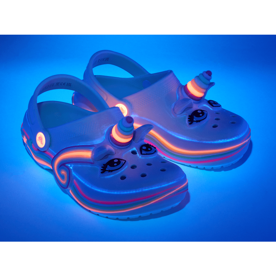 Kids’ Classic IAM Unicorn Lights Clog for Kids