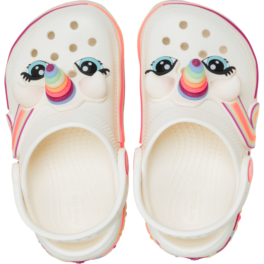 Toddler Classic IAM Unicorn Lights Clog for Kids