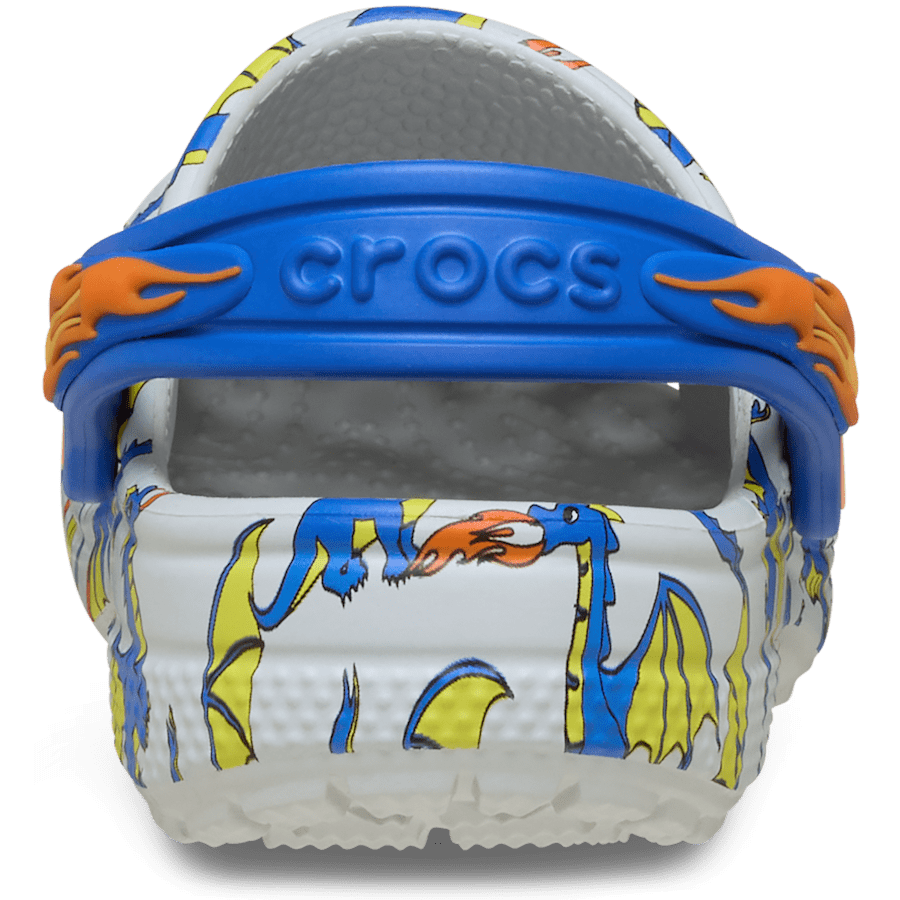 Toddler Classic Dragon Graphic Clog for Kids