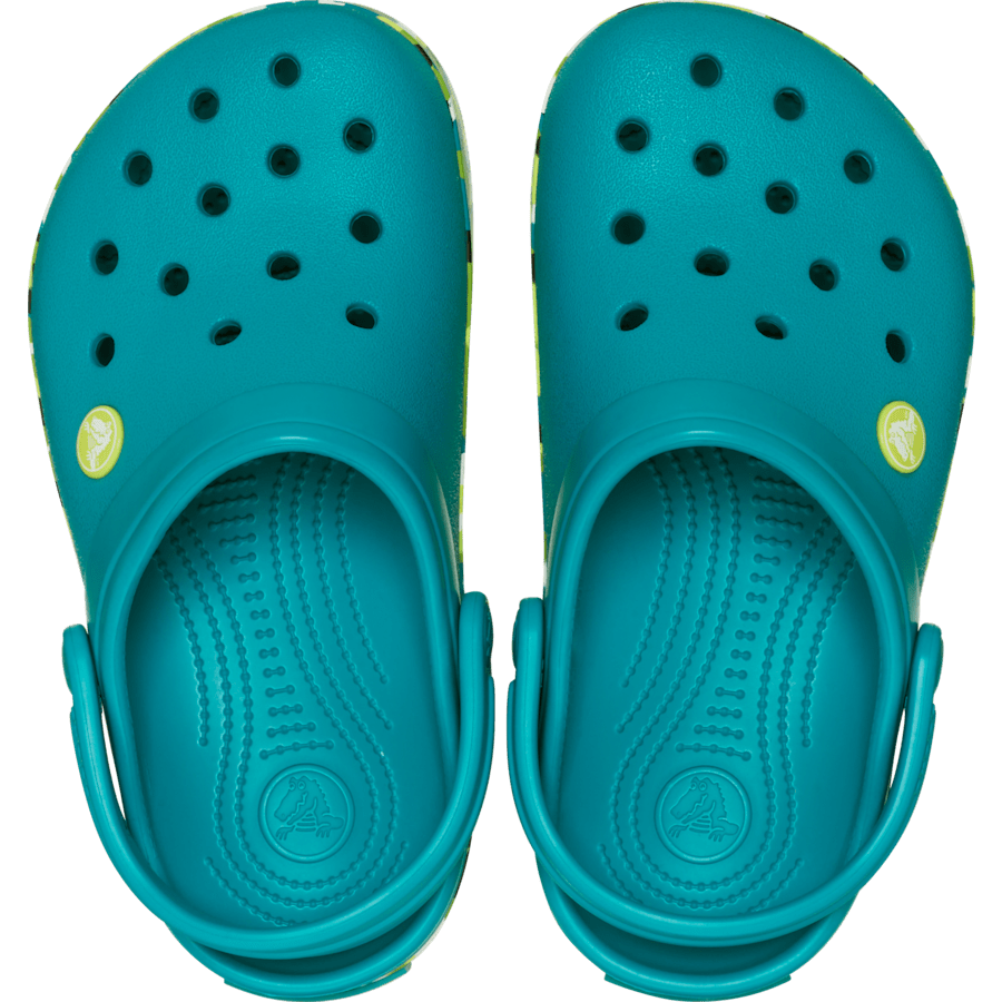 Kids' Crocband Glow Confetti Band Clog for Kids