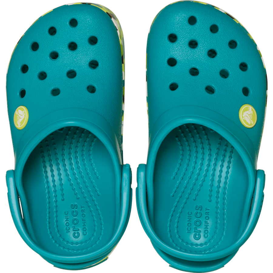 Toddler Crocband Glow Confetti Band Clog for Kids