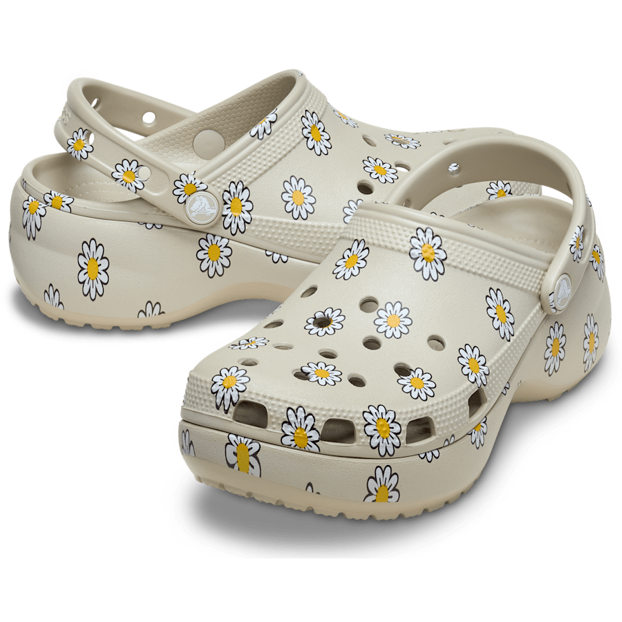 Classic Platform Floral Clog for Women
