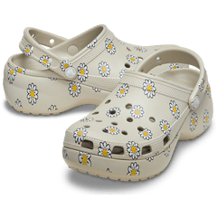 Classic Platform Floral Clog for Women