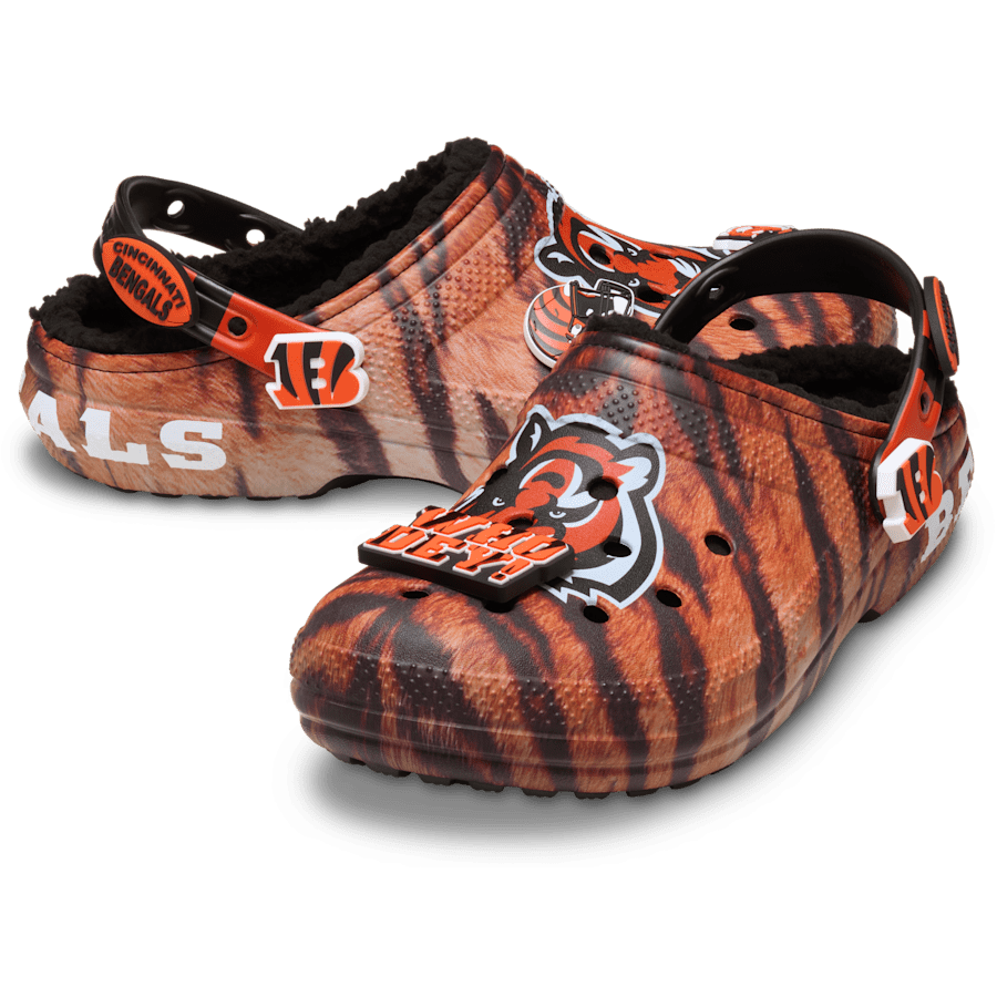 NFL Cincinnati Bengals Classic Lined Clog for Women|Men