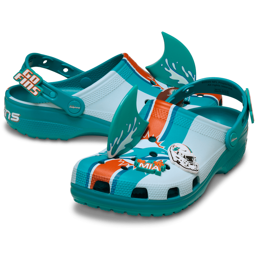 NFL Miami Dolphins Classic Clog for Women|Men