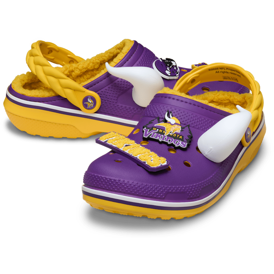 NFL Minnesota Vikings Classic Lined Clog for Women|Men
