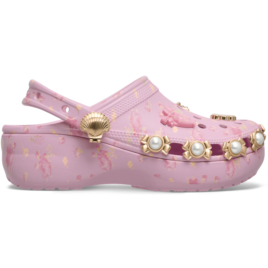 LoveShackFancy Classic Platform Clog for Women
