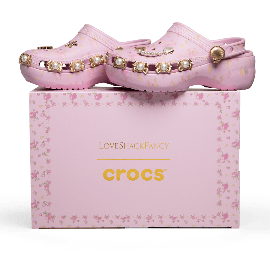 LoveShackFancy Classic Platform Clog for Women