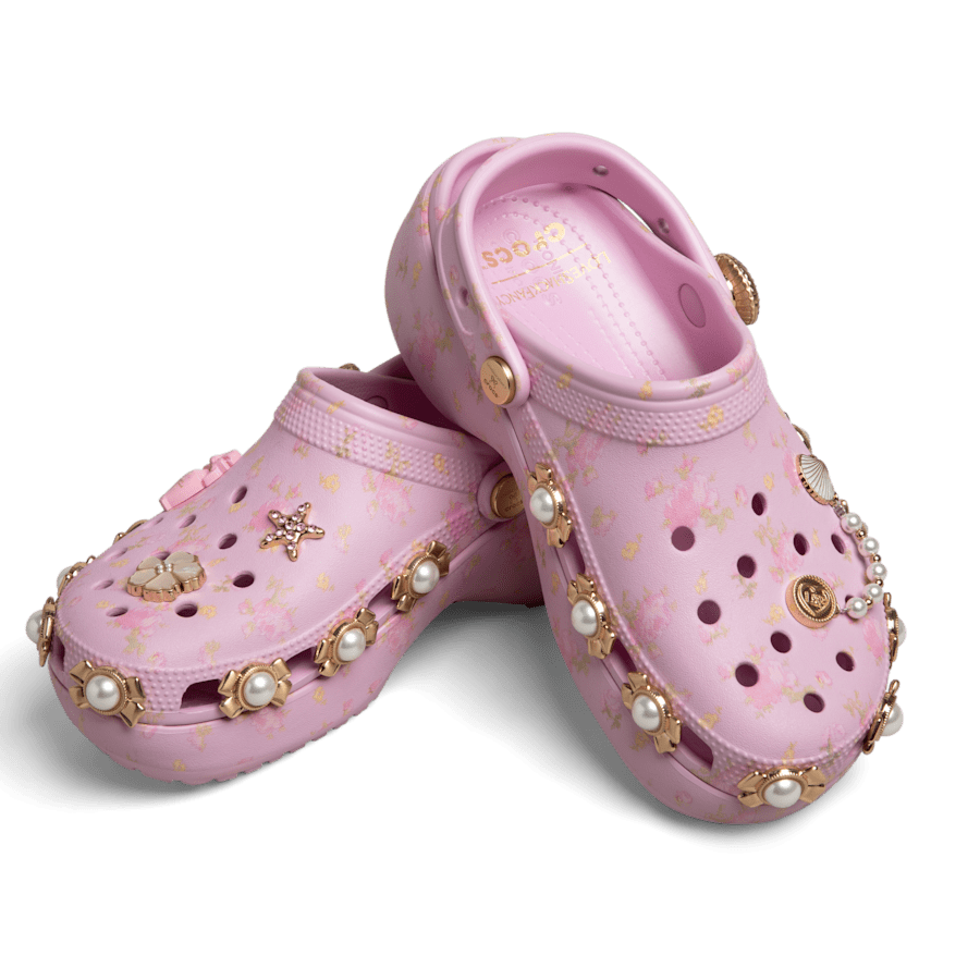 LoveShackFancy Classic Platform Clog for Women