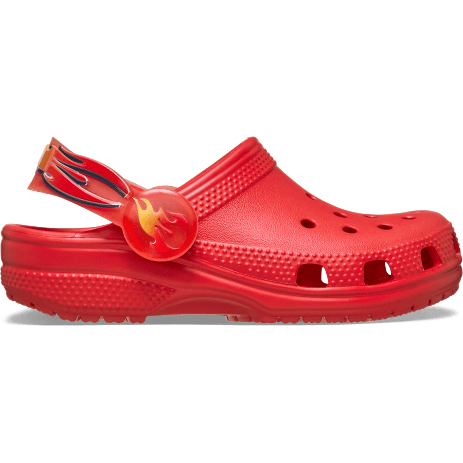 Toddler Classic Flame Lights Backstrap Clog for Kids