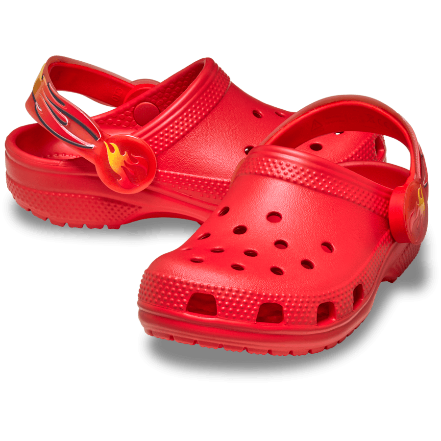 Toddler Classic Flame Lights Backstrap Clog for Kids