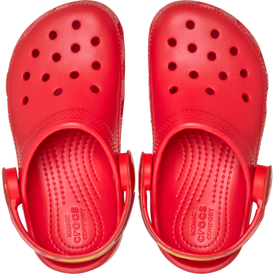 Toddler Classic Flame Lights Backstrap Clog for Kids