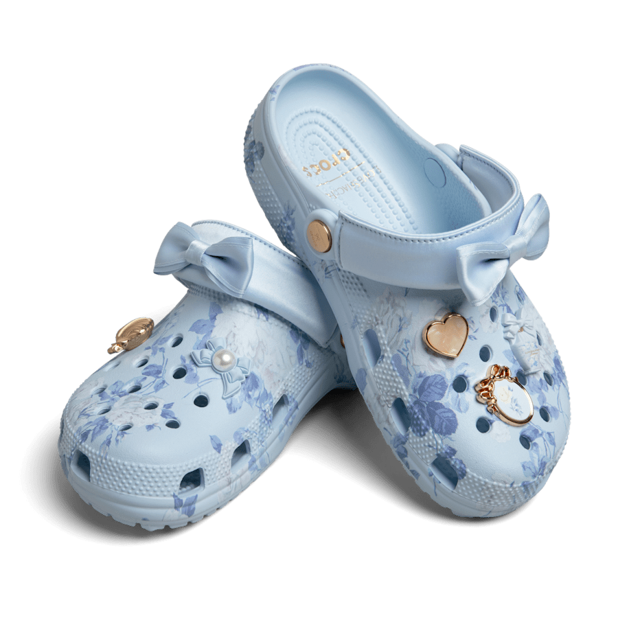 LoveShackFancy Blue Classic Clog for Women