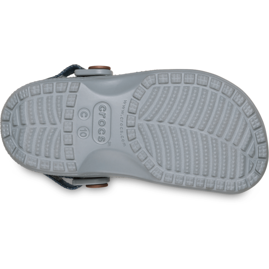 Toddler Classic Denim Adjustable Backstrap Clog for Kids