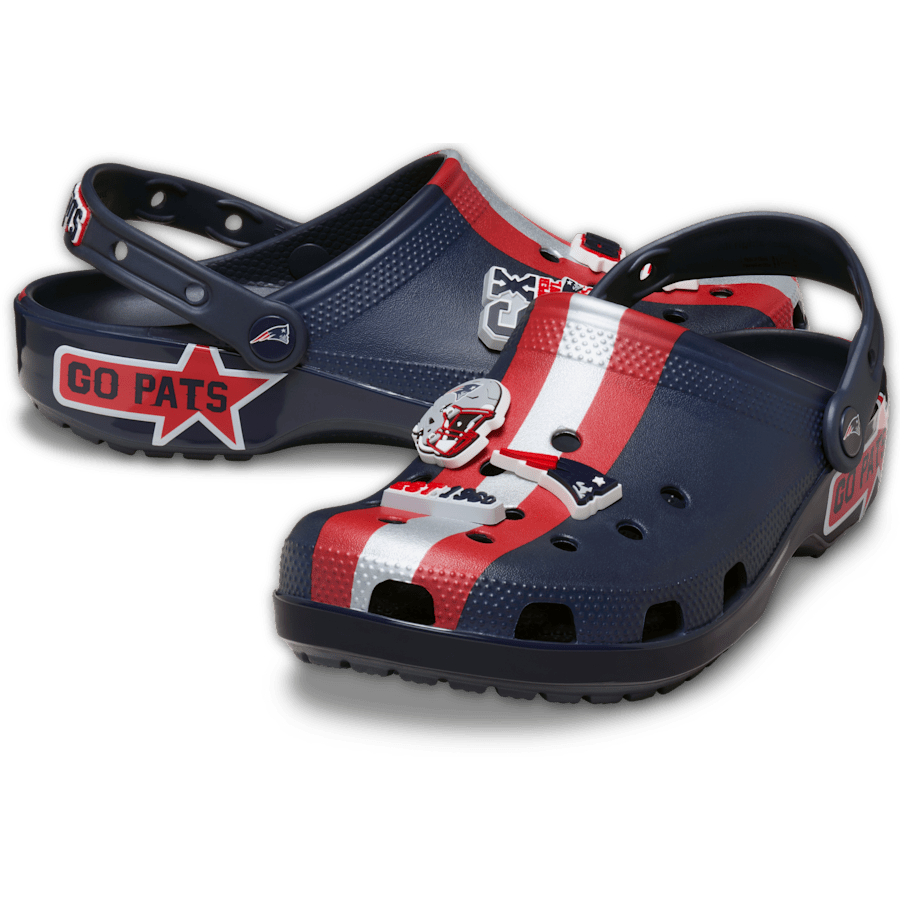 NFL New England Patriots Classic Clog for Women|Men