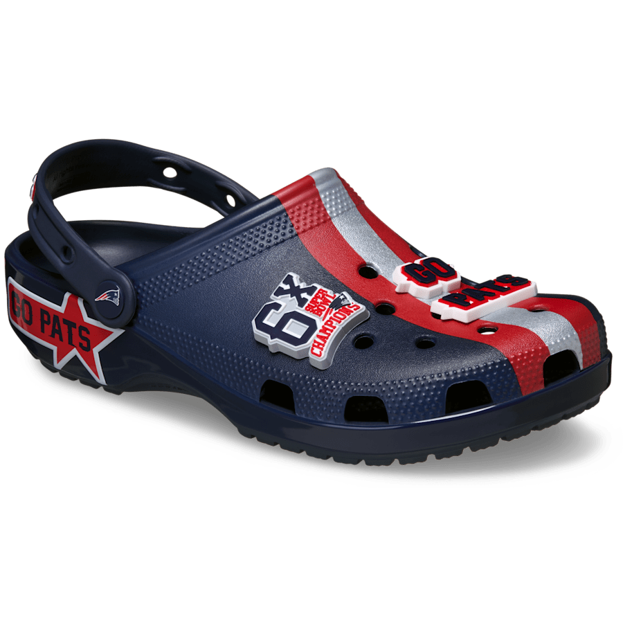 NFL New England Patriots Classic Clog for Women|Men