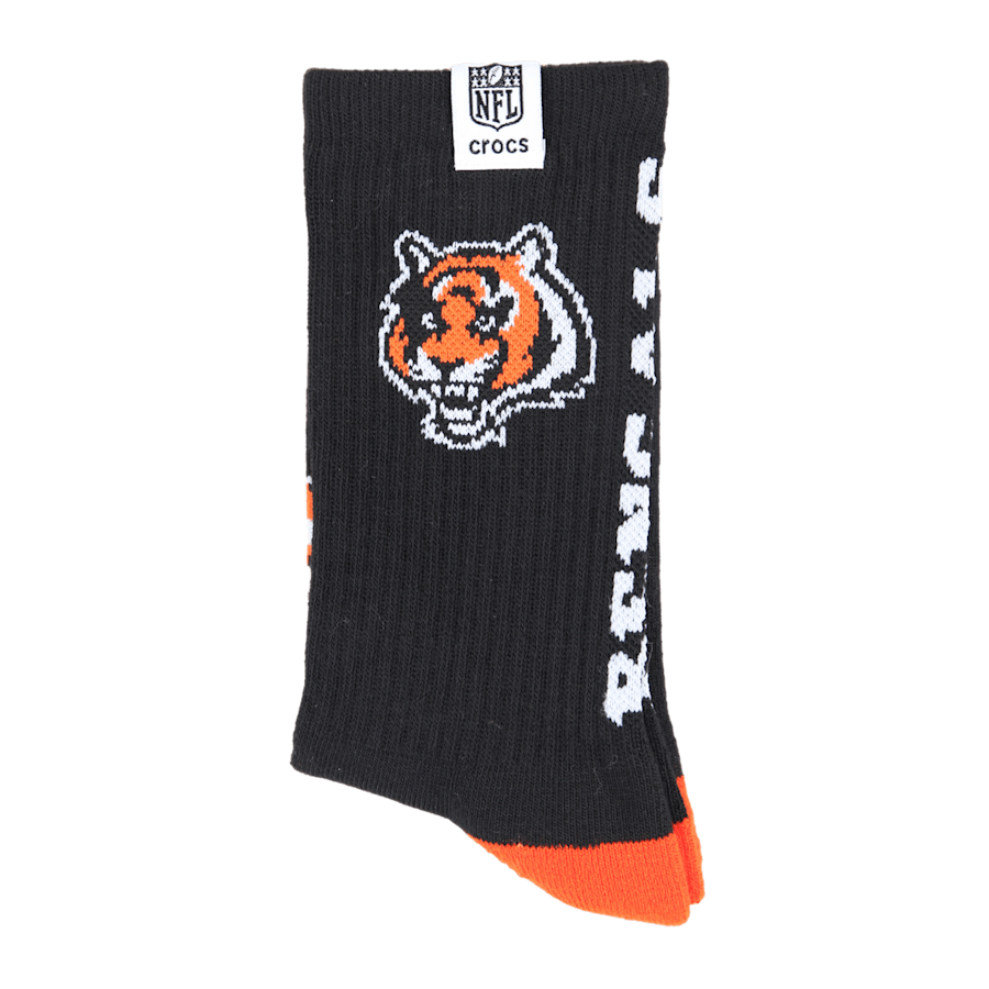 NFL Cincinnati Bengals Crocs Socks for Men