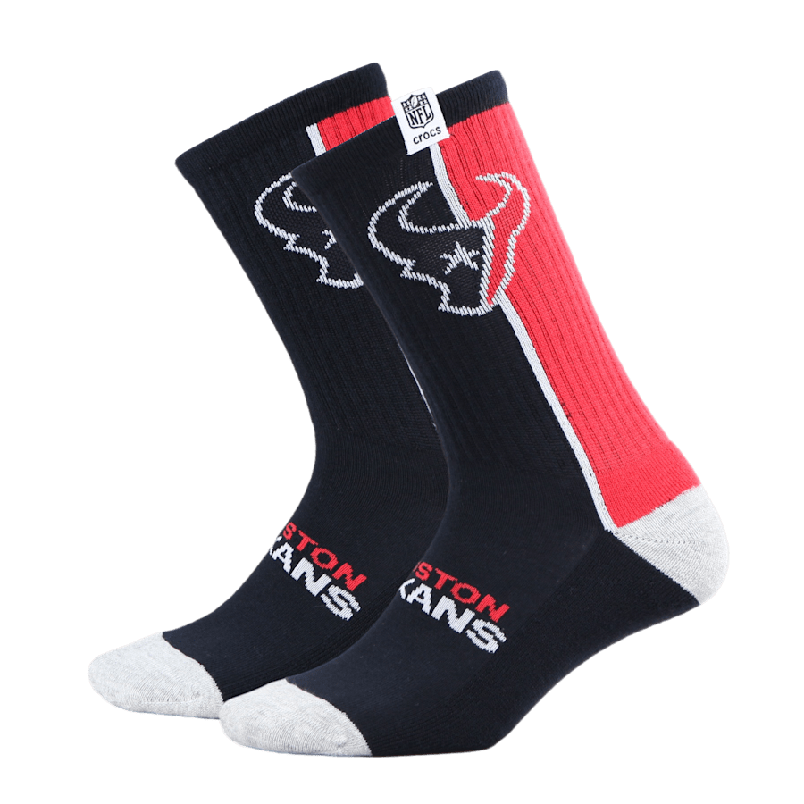 NFL Houston Texans Crocs Socks for Men