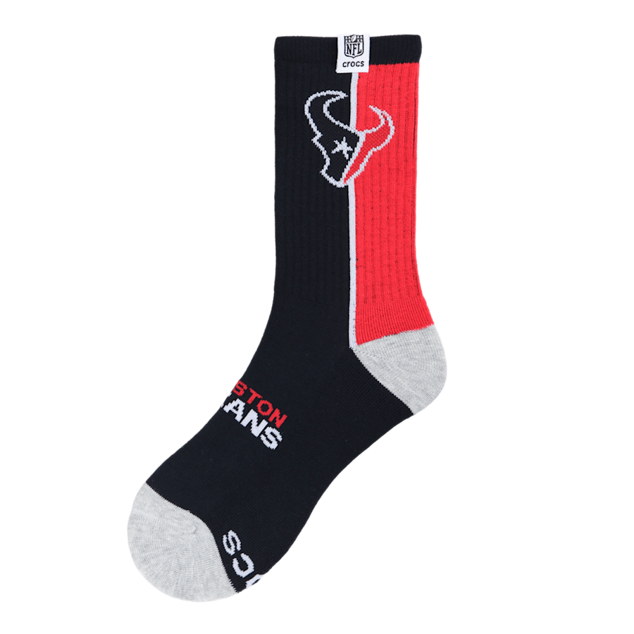 NFL Houston Texans Crocs Socks for Men