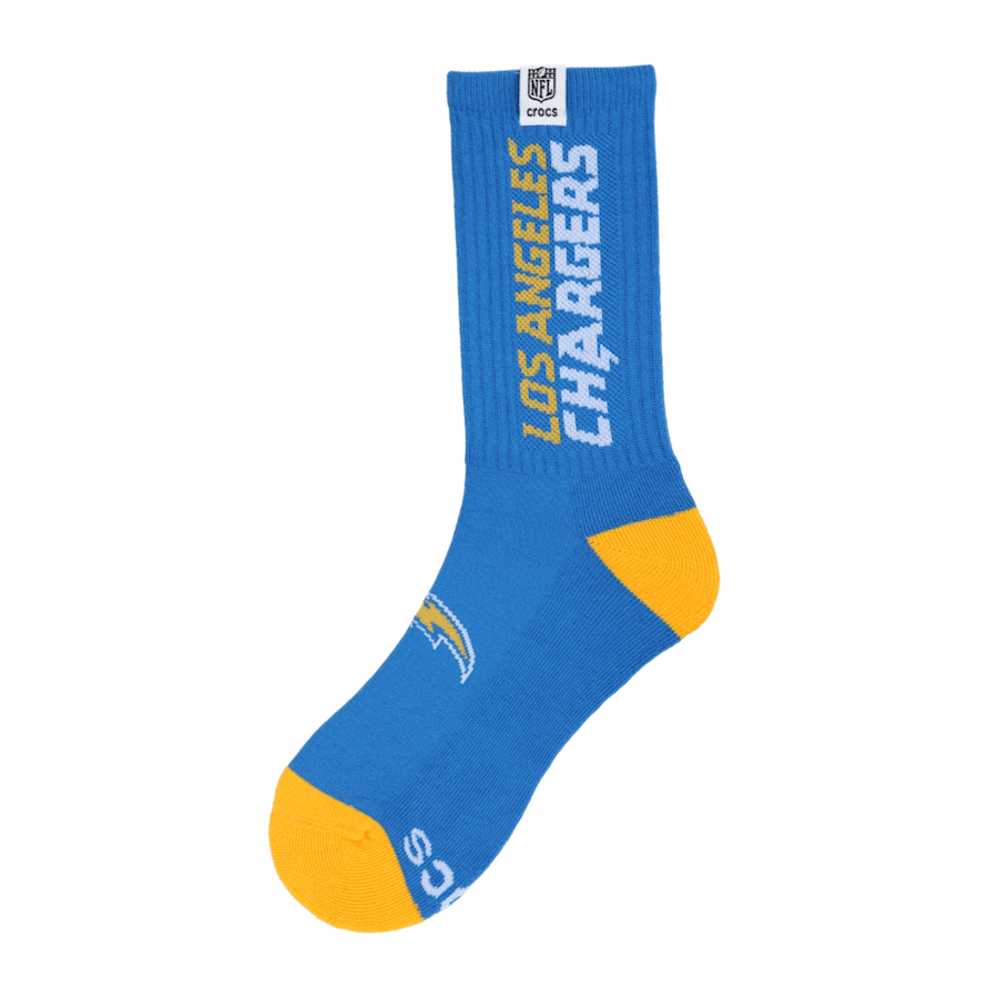 NFL Los Angeles Chargers Crocs Socks for Men