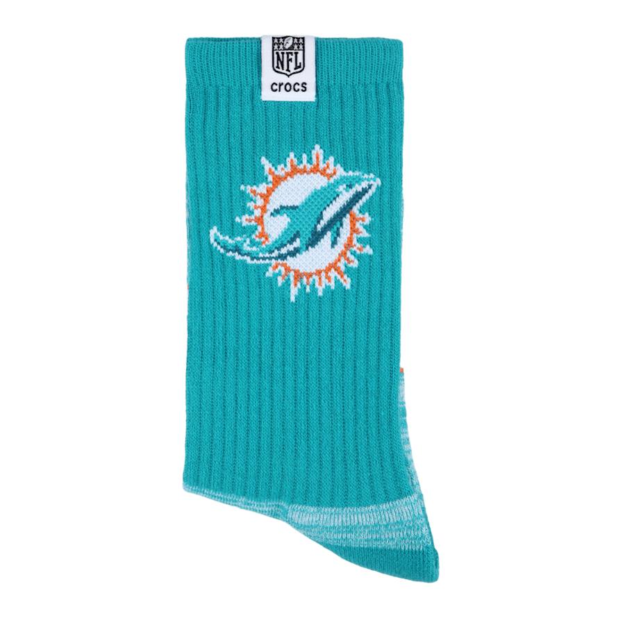 NFL Miami Dolphins Crocs Socks for Men