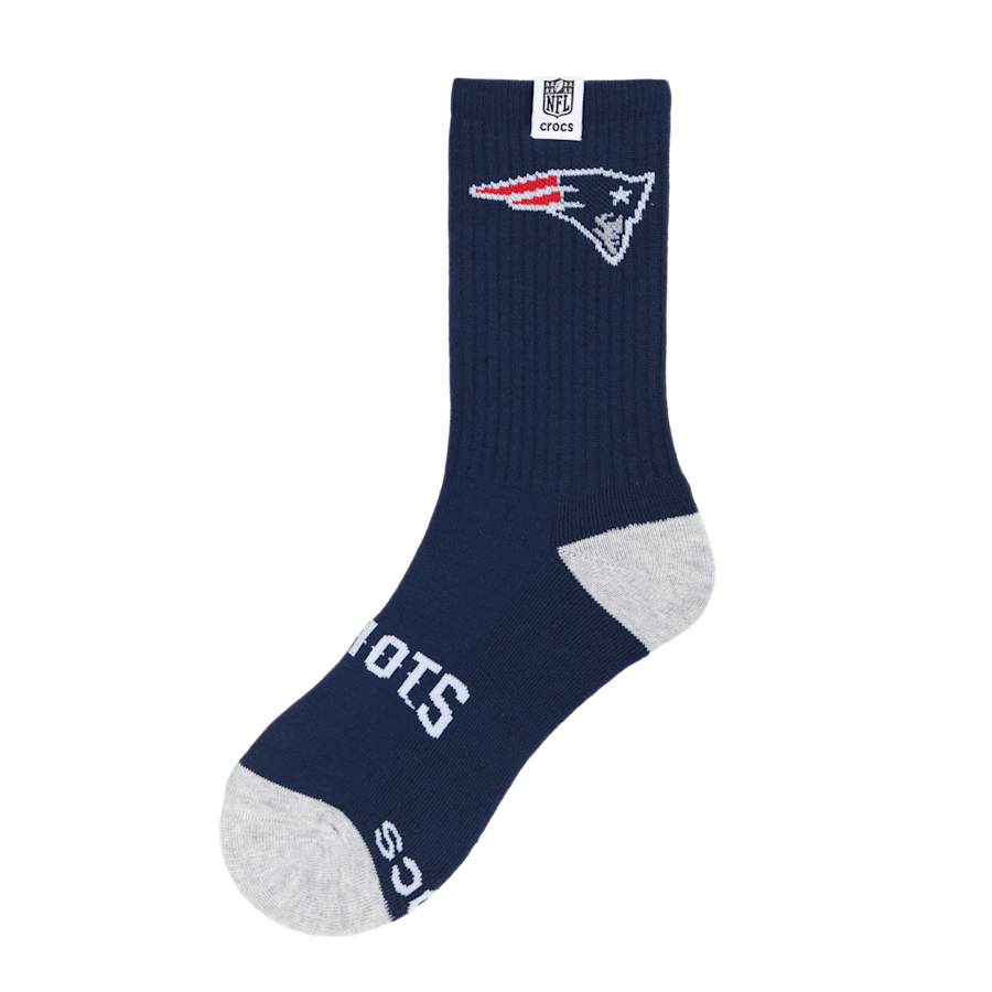 NFL New England Patriots Crocs Socks for Men
